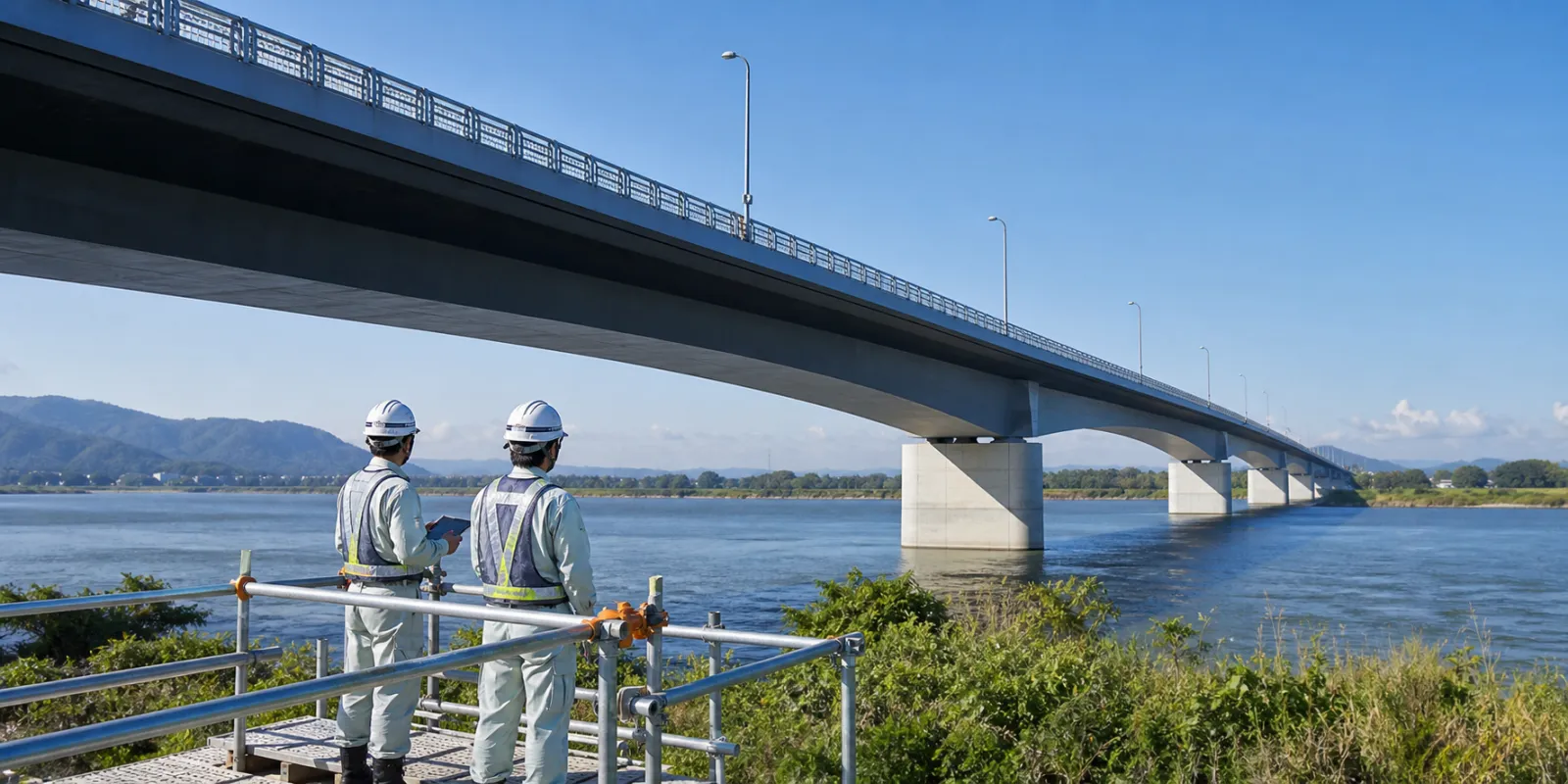 市道◯◯線 ◯◯橋 耐震補強工事
